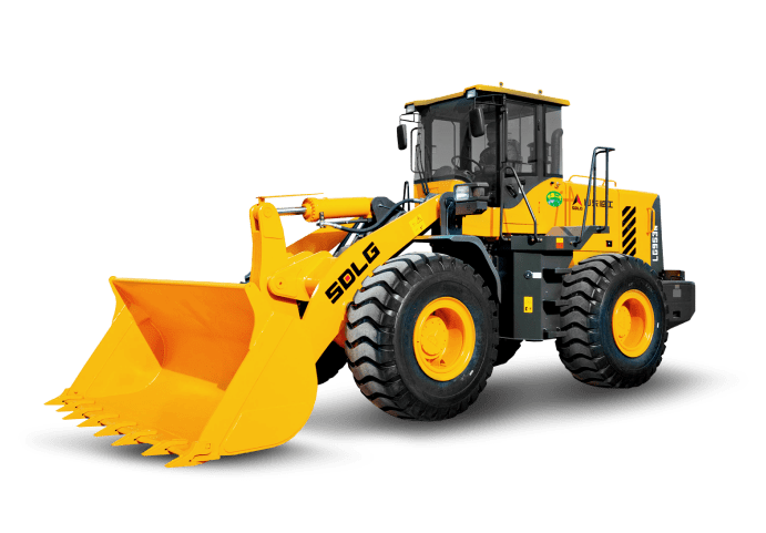 Фронтальный погрузчик