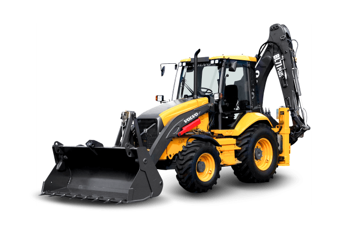 Эскаватор-погрузчик