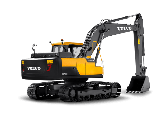 Гусеничный экскаватор